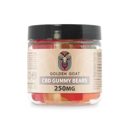 CBD Gummy Bears, 250MG – 4oz. Jar