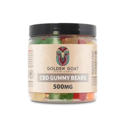 CBD Gummy Bears, 500MG – 8oz. Jar