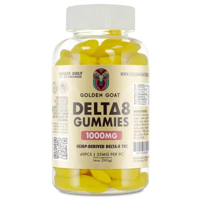 Delta 8 Banana Gummies – 1000mg