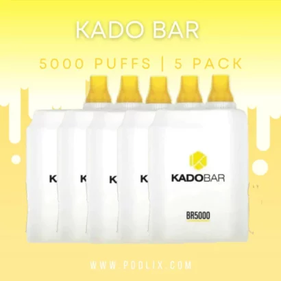 Kado Bar BR5000 Puffs Disposable Vape - 5 Pack Bundle